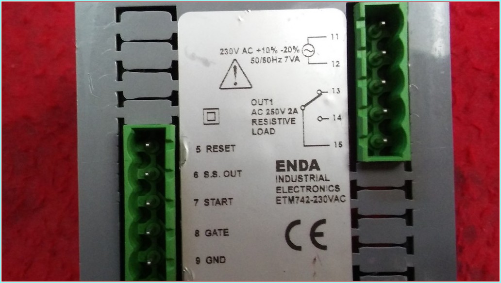 ENDA ETM 742 ETM742-230VAC ETM742 DIGITAL TIMER 72X72 DİJİTAL ZAMAN RÖLESİ