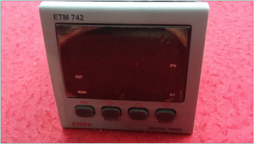 ENDA ETM 742 ETM742-230VAC ETM742 DIGITAL TIMER 72X72 DİJİTAL ZAMAN RÖLESİ