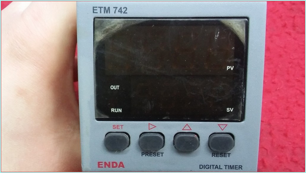 ENDA ETM 742 ETM742-230VAC ETM742 DIGITAL TIMER 72X72 DİJİTAL ZAMAN RÖLESİ