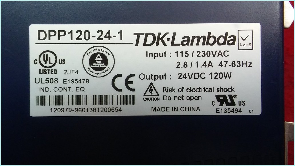 TDK-LAMBDA DPP120-24-1 24VDC 5A GÜÇ KAYNAĞI