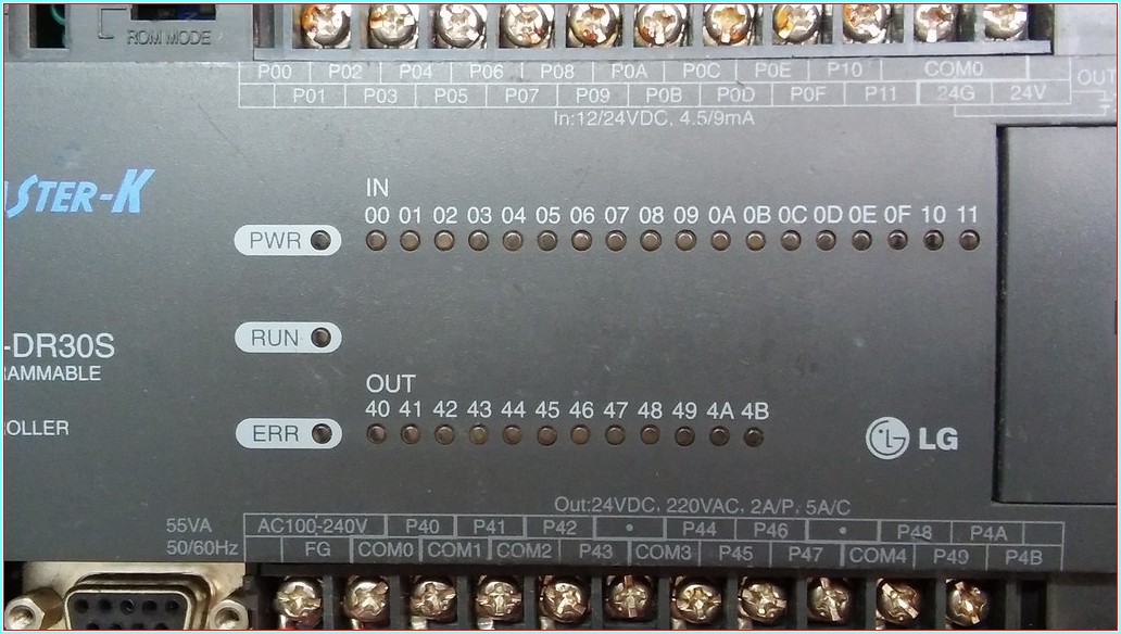 LG K7M-DR30S MASTER-K MASTER-K PROGRAMMABLE LOGIC CONTROLLER