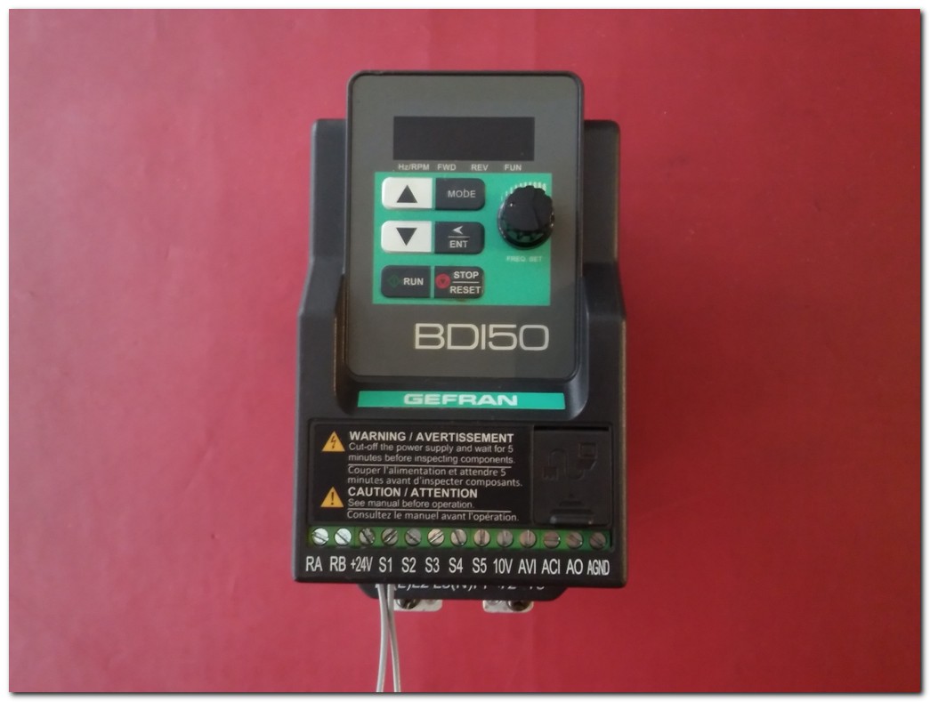 GEFRAN BDI50-1007-KXX-2M-P-F 0,75KW SÜRÜCÜ BDI150 0,75 KW INVERTER