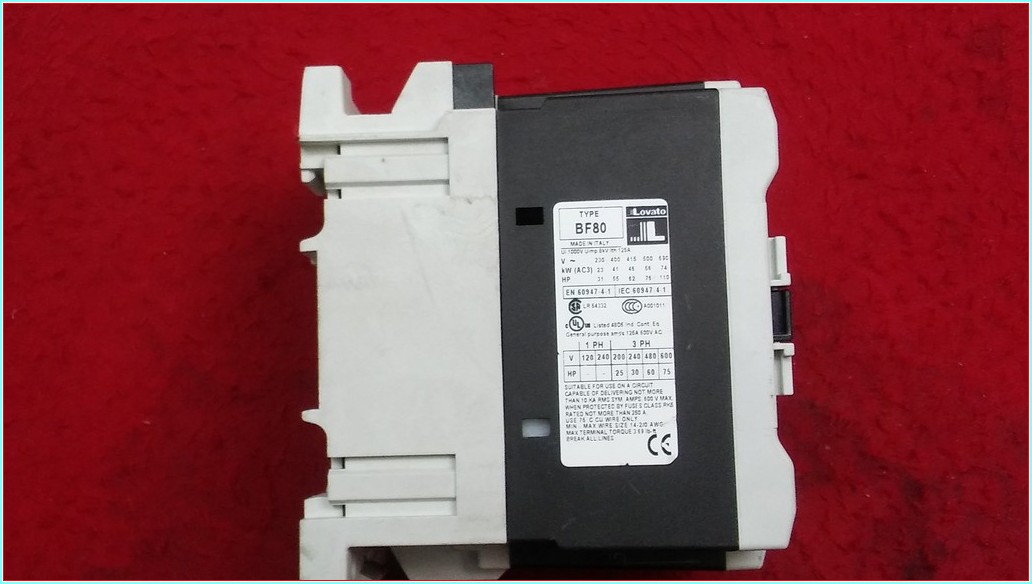 LOVATO BF80 00 125A KONTAKTÖR