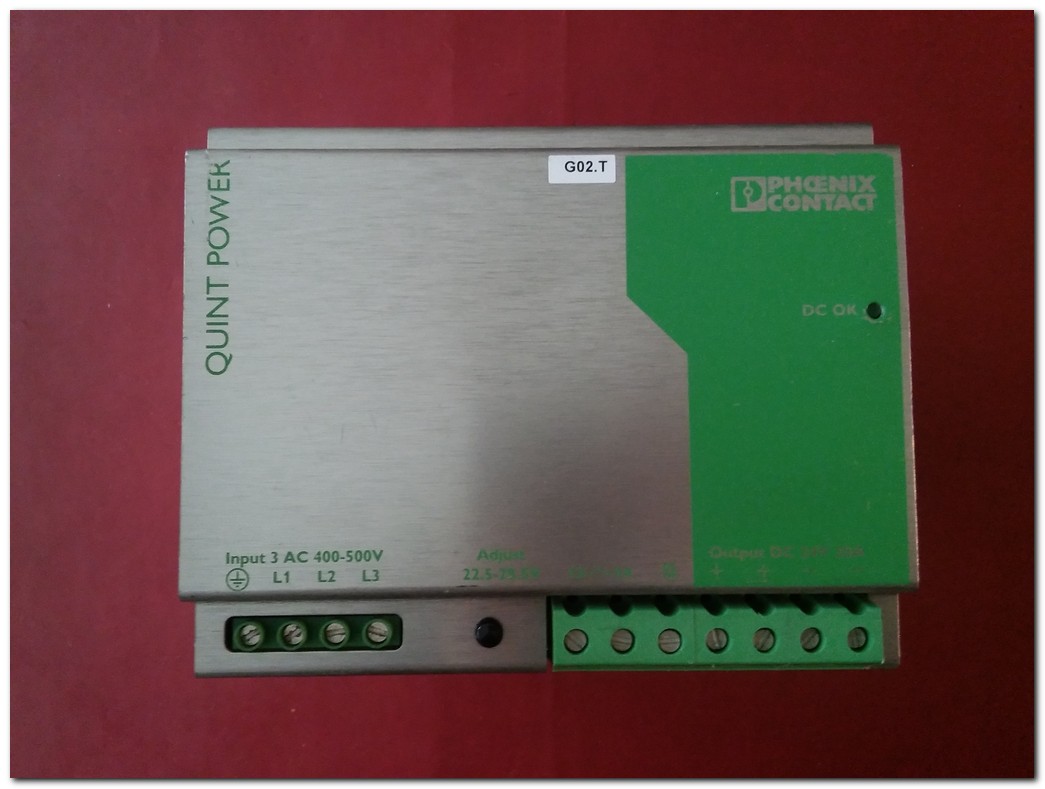 PHOENIX CONTACT QUINT-PS-3X400-500AC-24DC-20 2938727 24VDC 20A GÜÇ KAYNAĞI QUINT POWER 20A 24VDC POWER SUPPLY