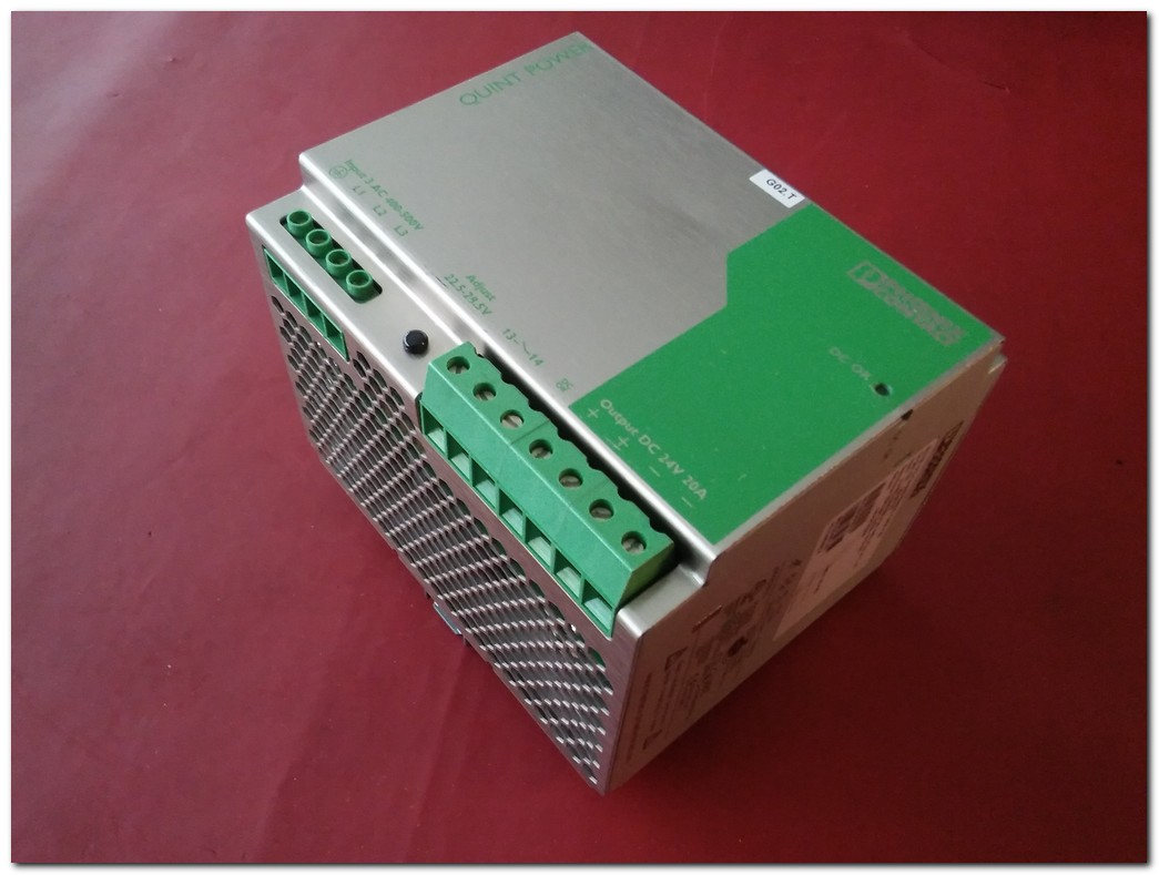 PHOENIX CONTACT QUINT-PS-3X400-500AC-24DC-20 2938727 24VDC 20A GÜÇ KAYNAĞI QUINT POWER 20A 24VDC POWER SUPPLY