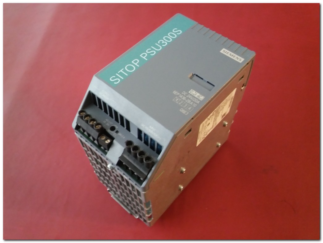 SIEMENS 6EP1436-2BA10 SITOP PSU300S POWER SUPPLY 24V 20A GÜÇ KAYNAĞI