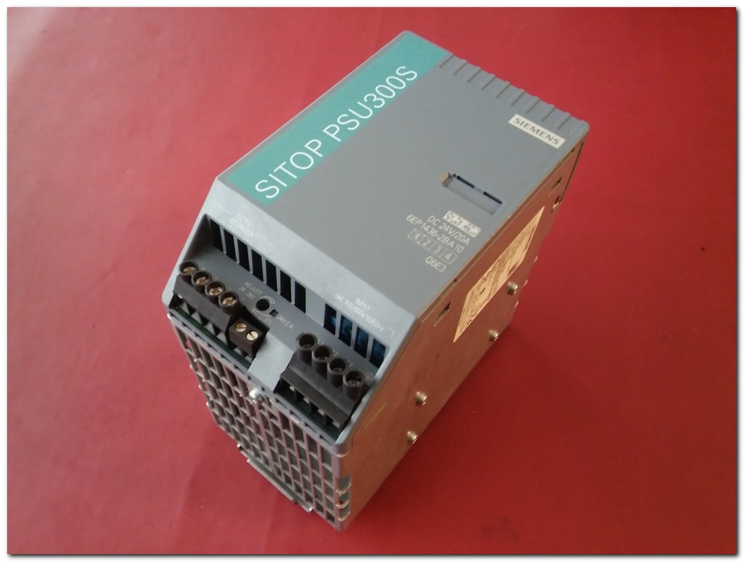 SIEMENS 6EP1436-2BA10 SITOP PSU300S POWER SUPPLY 24V 20A GÜÇ KAYNAĞI