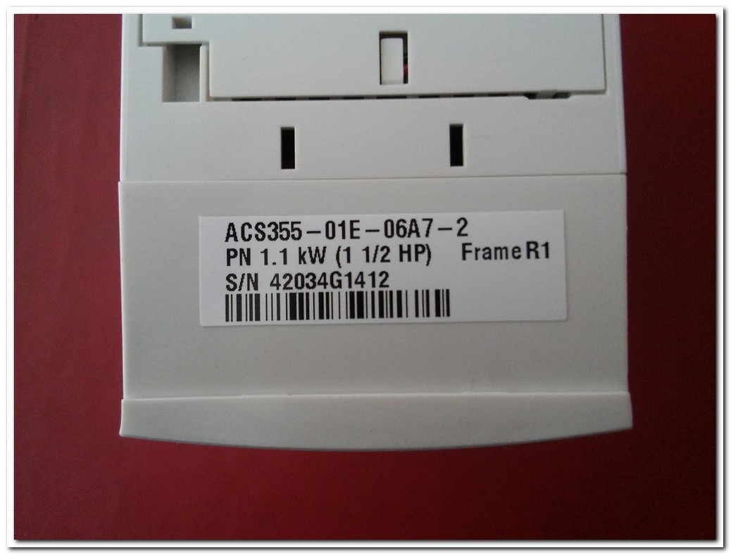ABB ACS355-01E-06A7-2 1,1KW SIFIR SÜRÜCÜ ACS355 1,1 KW 