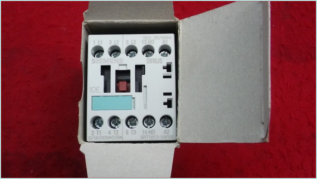 SIEMENS 3RT1017-1AF01 5,5KW 12A 110V SIFIR KUTULU KONTAKTÖR