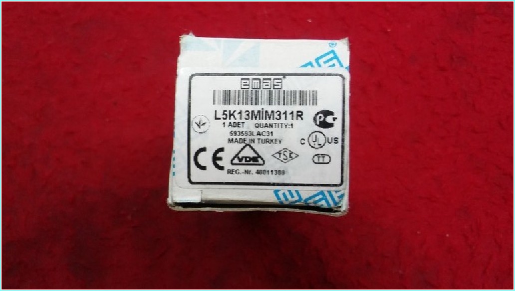 EMAS L5K13MİM311R LIMIT SWITCH SIFIR KUTULU ŞERİT KOPMA KONTAĞI