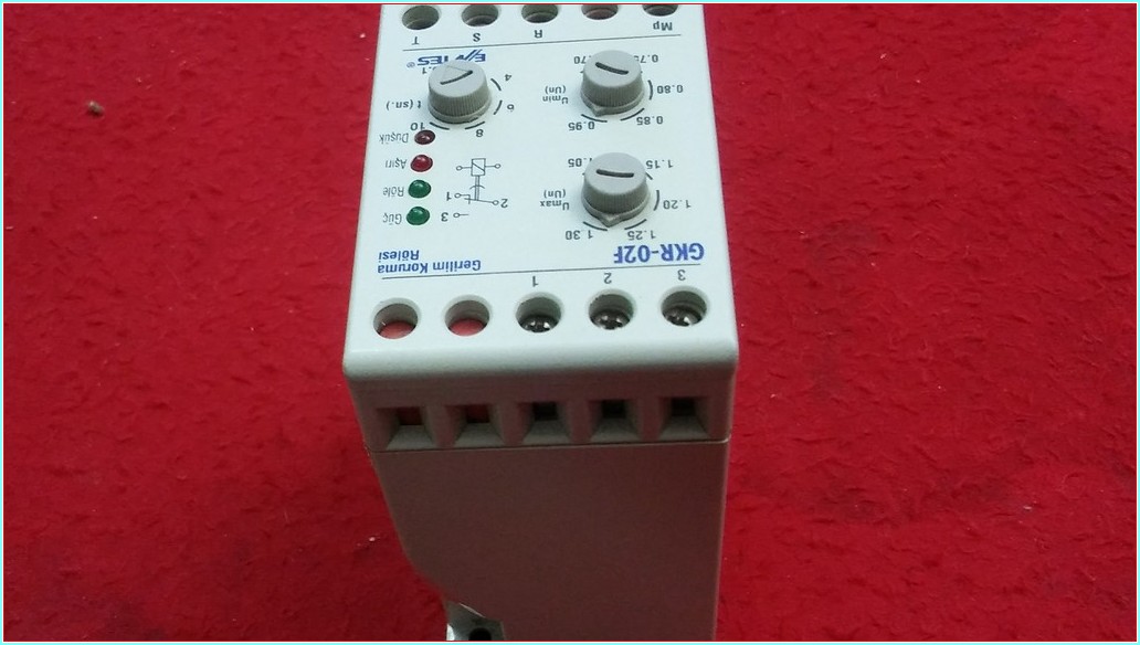ENTES GKR-02F GERİLİM KORUMA RÖLESİ