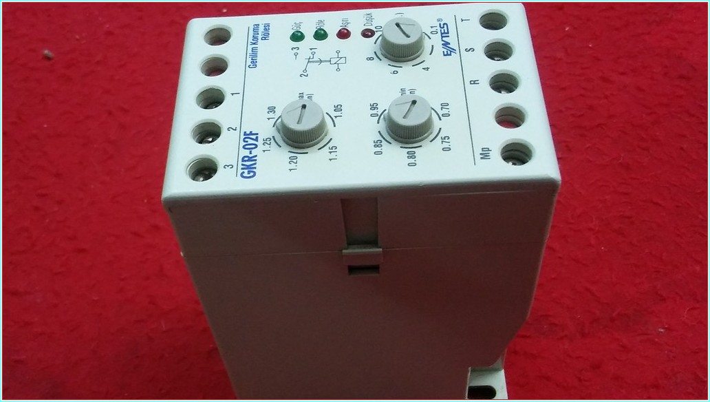 ENTES GKR-02F GERİLİM KORUMA RÖLESİ
