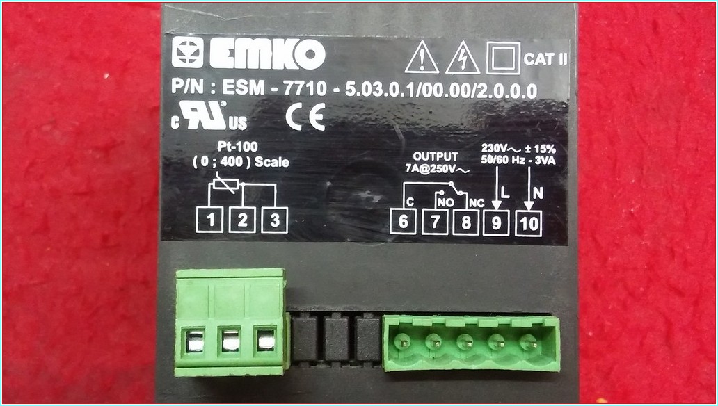 EMKO ESM-7710 TEMPERATURE CONTROLLER