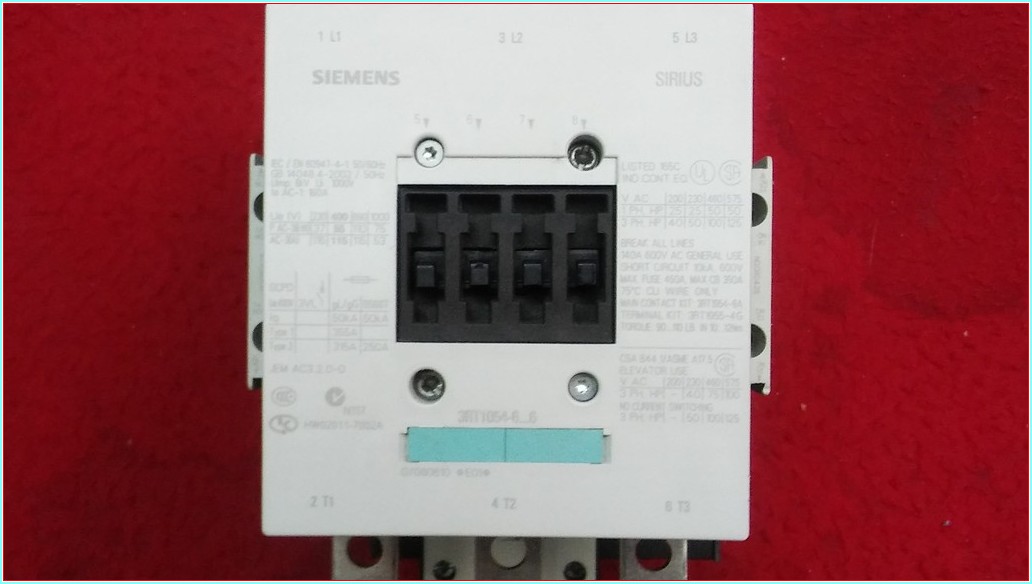 SIEMENS 3RT1054-6AP36 55KW 115A KONTAKTÖR