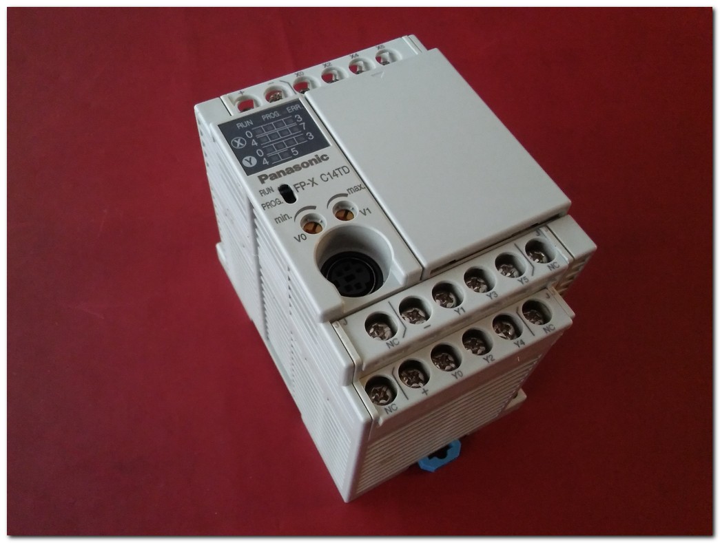 PANASONİC FP-X C14TD AFPX-C14TD FP-XC14TD PLC CONTROL UNIT