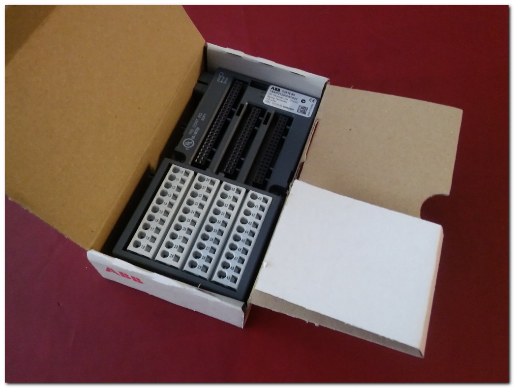 ABB TU516 B4 1SAP212000R0001 I-O SIFIR KUTULU TERMINAL UNIT 24VDC PLC