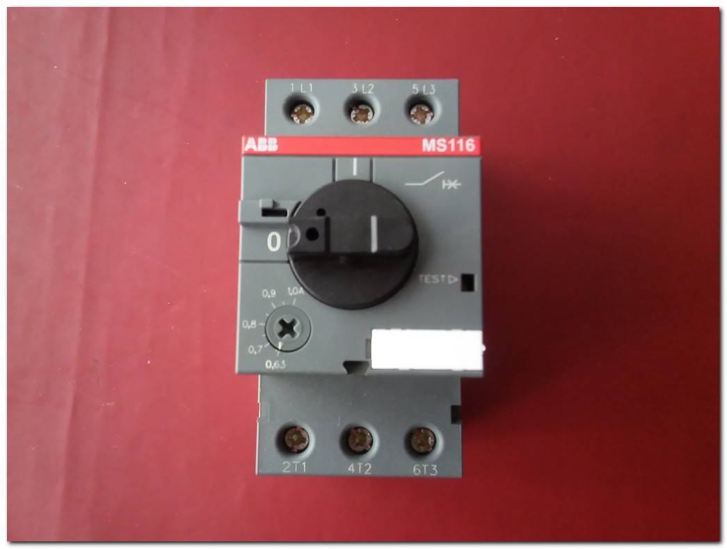 ABB MS116-1.0 1SAM250000R1005 0,63-1,0A SIFIR KUTULU MOTOR KORUMA