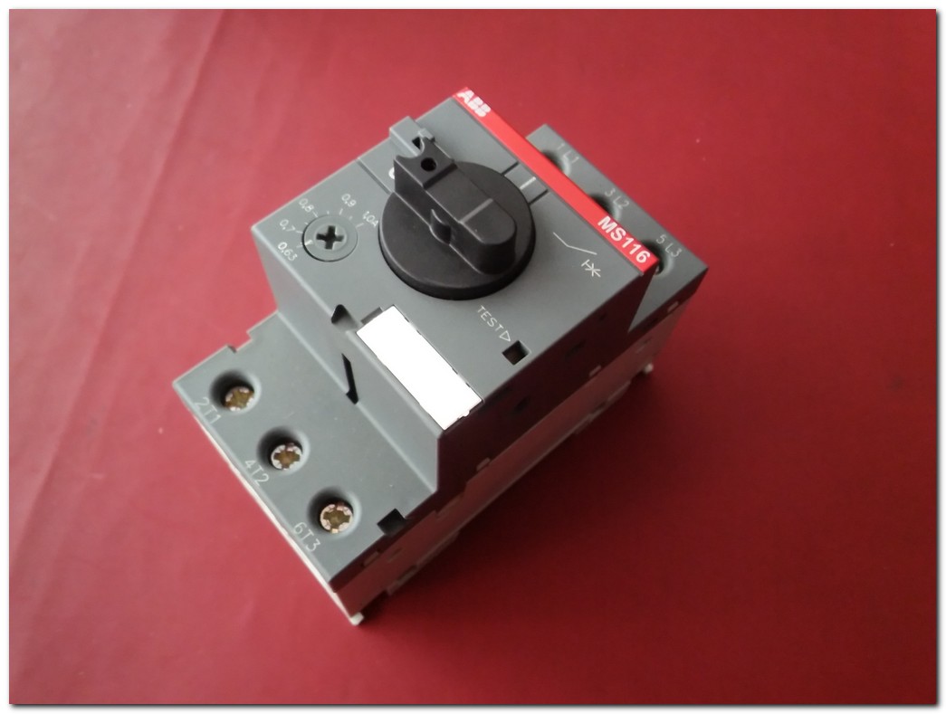 ABB MS116-1.0 1SAM250000R1005 0,63-1,0A SIFIR KUTULU MOTOR KORUMA
