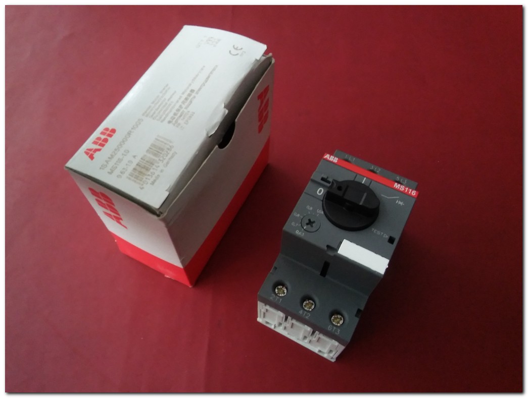 ABB MS116-1.0 1SAM250000R1005 0,63-1,0A SIFIR KUTULU MOTOR KORUMA