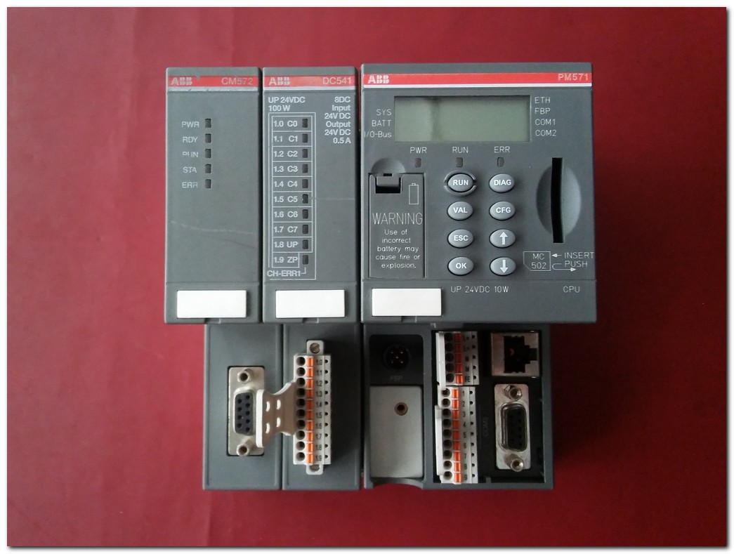 ABB CM572 DC541 PM571 TB521 PLC TAKIM 