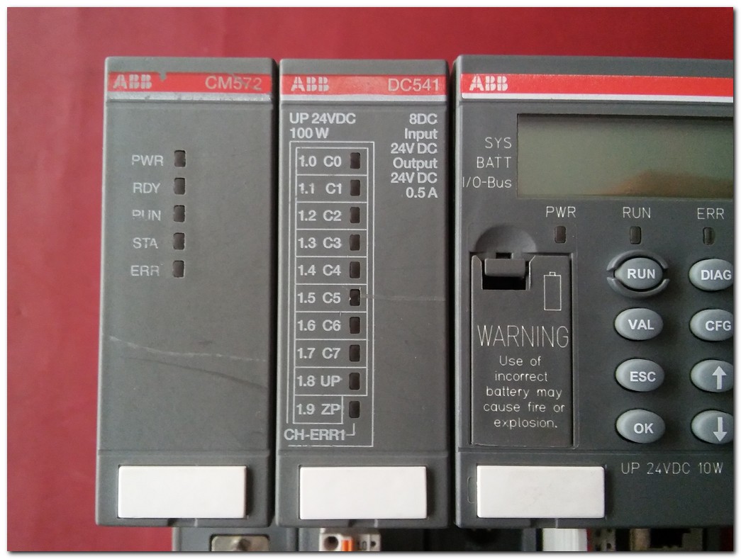 ABB CM572 DC541 PM571 TB521 PLC TAKIM 
