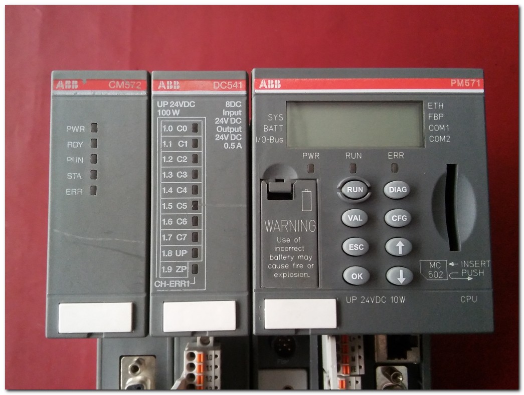 ABB CM572 DC541 PM571 TB521 PLC TAKIM 