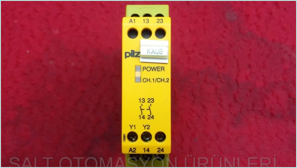 PİLZ PNOZ X7 774059 24 VAC/DC 2n/o EMNİYET RÖLESİ