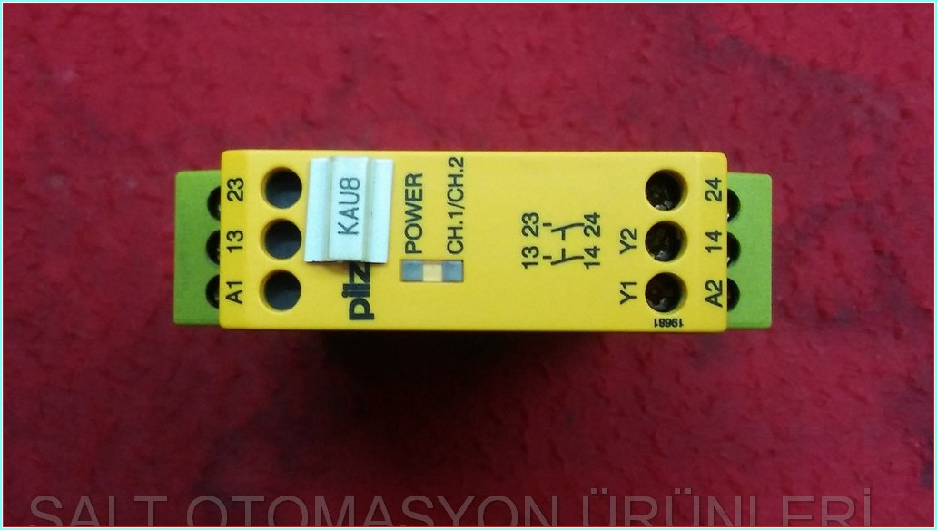 PİLZ PNOZ X7 774059 24 VAC/DC 2n/o EMNİYET RÖLESİ