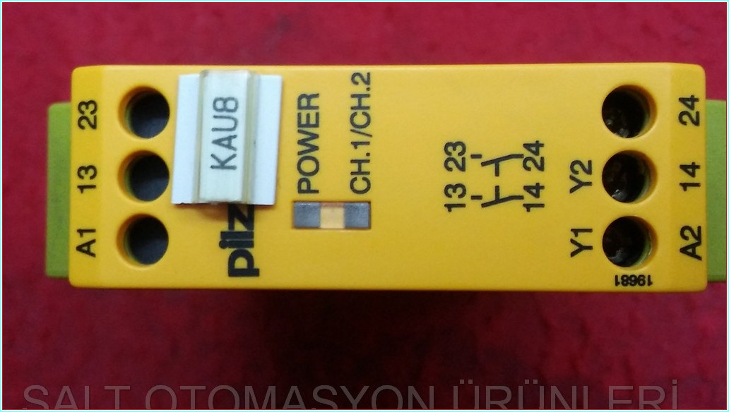 PİLZ PNOZ X7 774059 24 VAC/DC 2n/o EMNİYET RÖLESİ