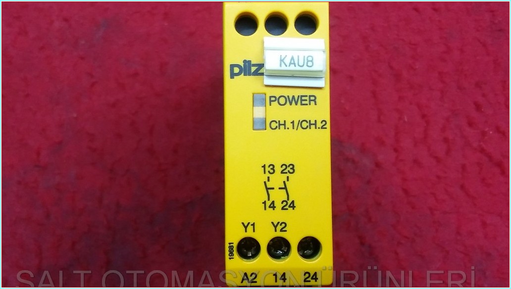 PİLZ PNOZ X7 774059 24 VAC/DC 2n/o EMNİYET RÖLESİ