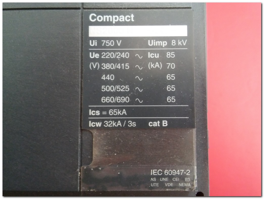 MERLİN GERİN NS2000 N 3P SD 2000A MİCROLOGİC 2,0 COMPACT TMŞ