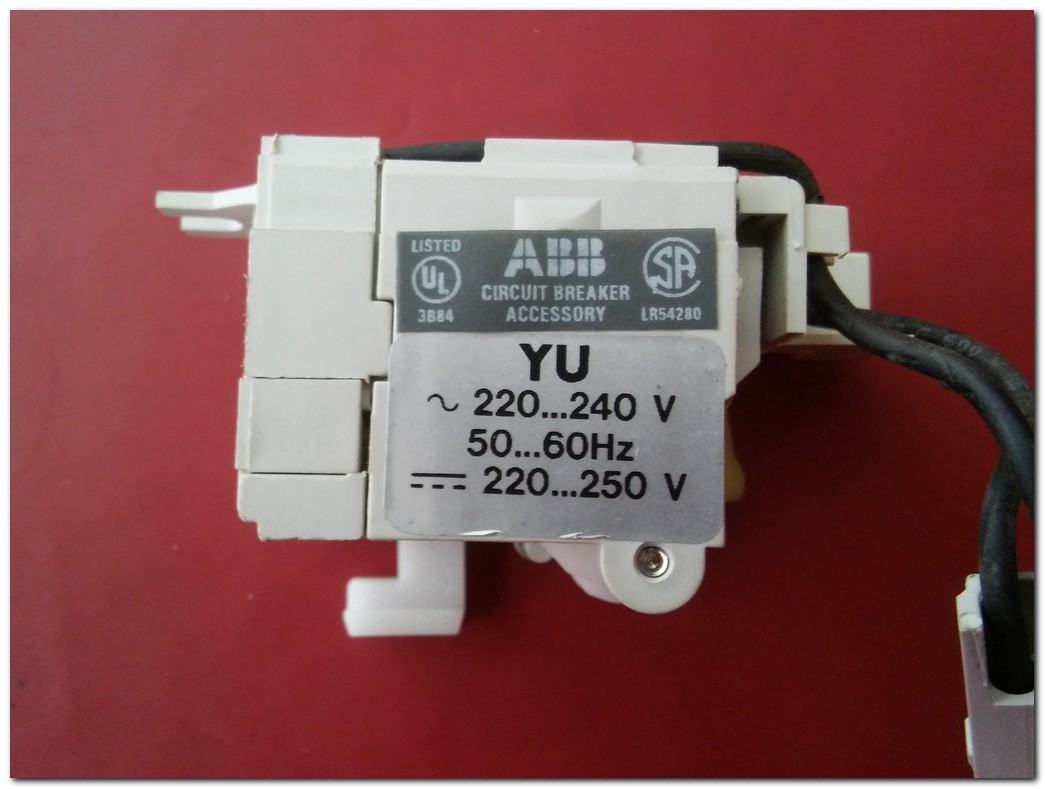 ABB 1SDA054891R1 YU 220 240V 50-60HZ 220-250V 800-1000A DÜŞÜK GERİLİM BOBİNİ CIRCUIT BREAK ACCESSORY