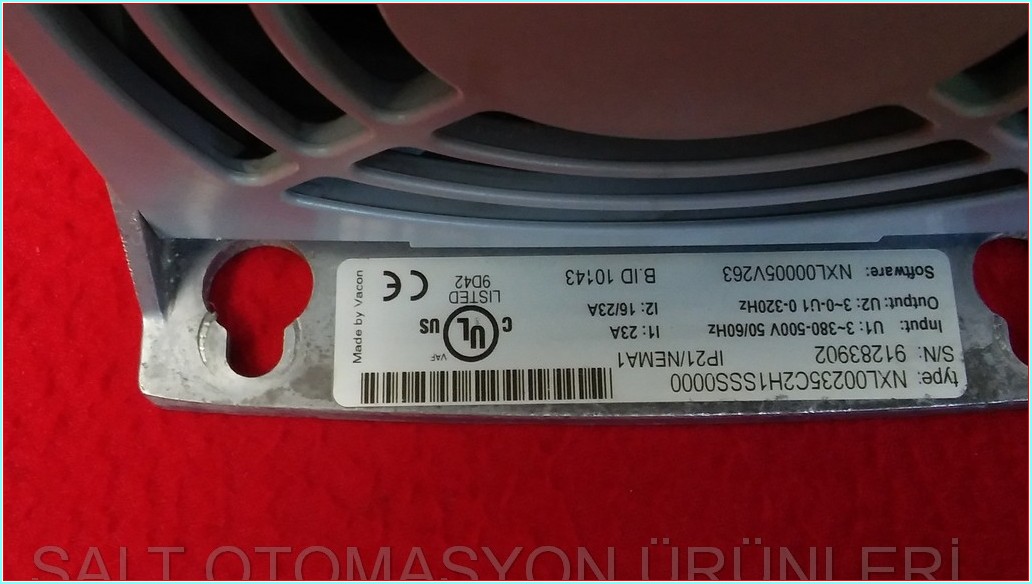 VACON NXL00235C2H1SSS0000 7,5-11KW SÜRÜCÜ