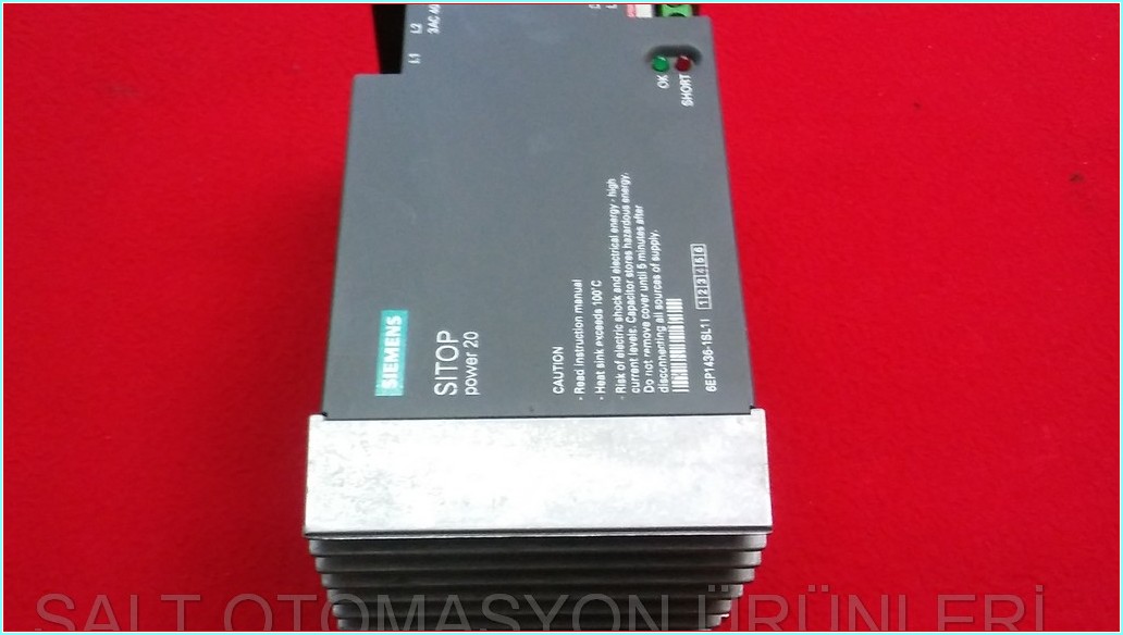 SIEMENS 6EP1436-1SL11 6EP1436 INPUT 380V 20A POWER SUPPLY GÜÇ KAYNAĞI