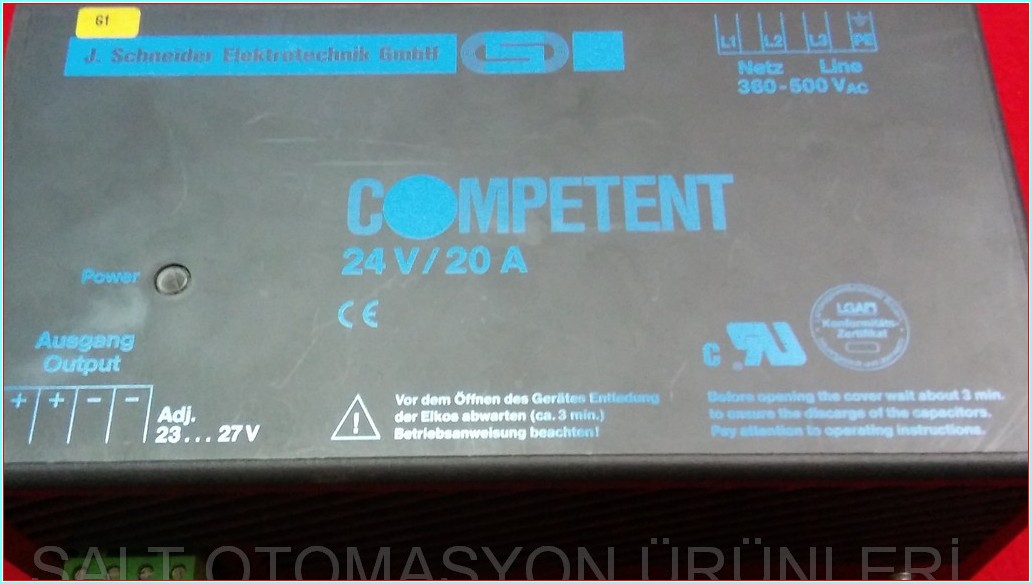 SCHNEİDER 149001-611013 COMPETENT POWER SUPPLY GÜÇ KAYNAĞI