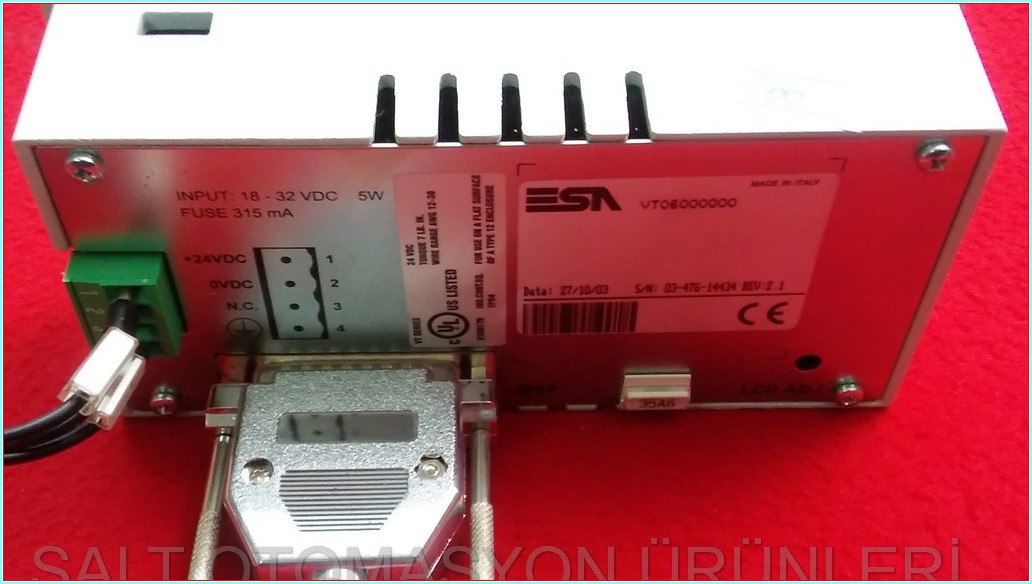 ESA VT60 VT06000000 OPERATÖR PANEL HMI