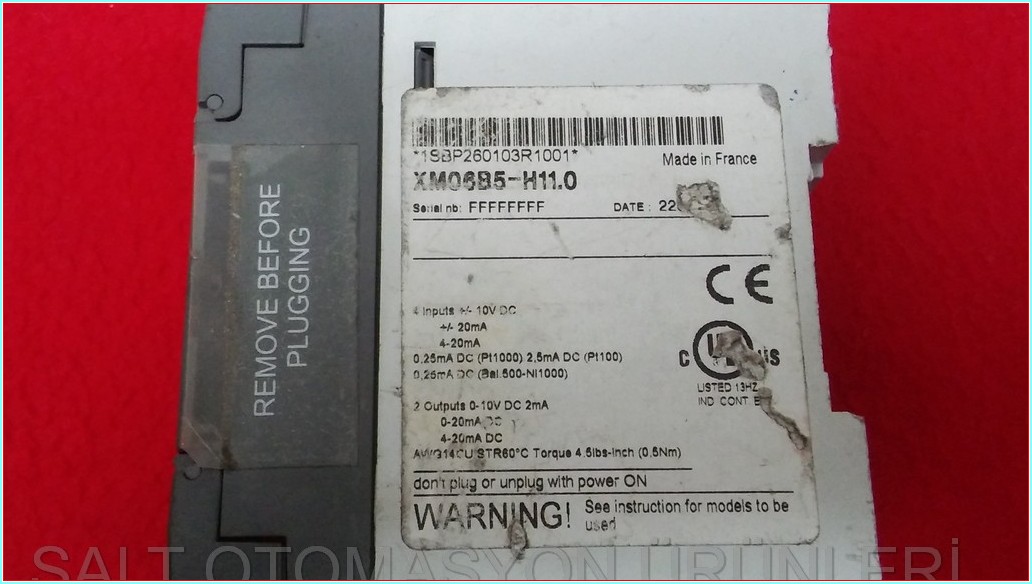 ABB XM06B5 XM06B5-H11.0 1SBP260103R1001 UZATMA MODÜLÜ
