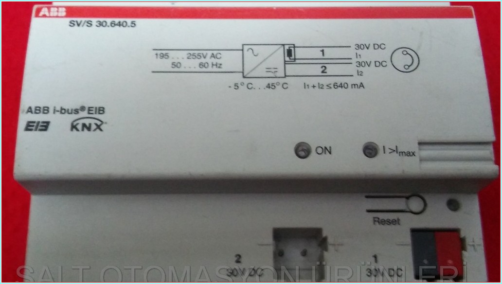 ABB SV/S 30.640.5 POWER SUPPLY GÜÇ KAYNAĞI