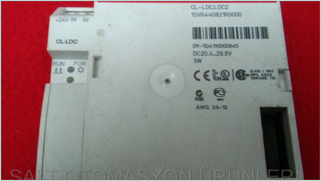 ABB 1SVR440821R0000 CL-LDC.DC2 GÜÇ KAYNAĞI MODÜLÜ