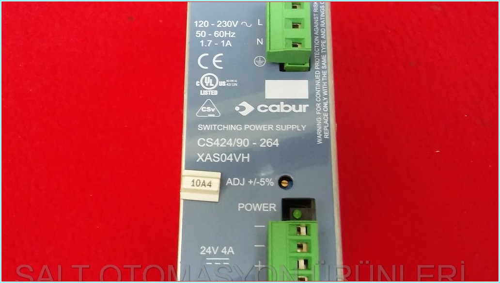 CABUR CS424/90-264 SWITCHING POWER SUPPLY GÜÇ KAYNAĞI