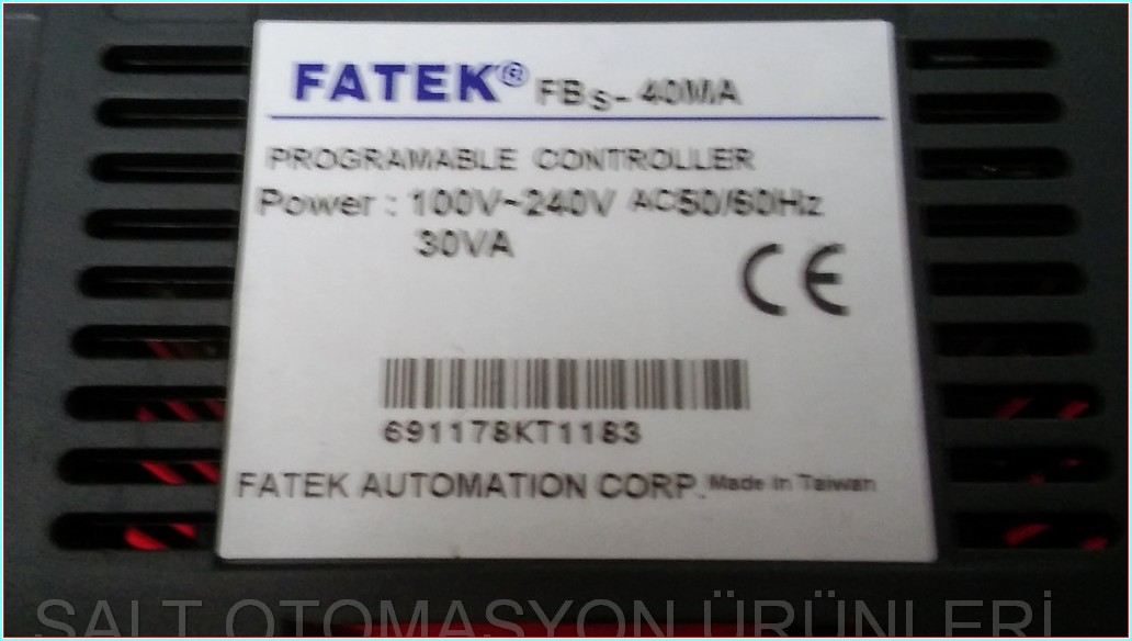 FATEK FBS-8EYT PROGRAMMABLE CONTROLLER PLC