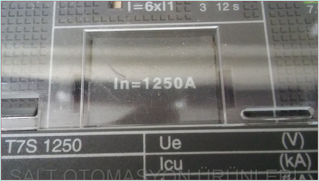 ABB SACE TMAX T7S 1250 1250A 4 KUTUPLU TMŞ