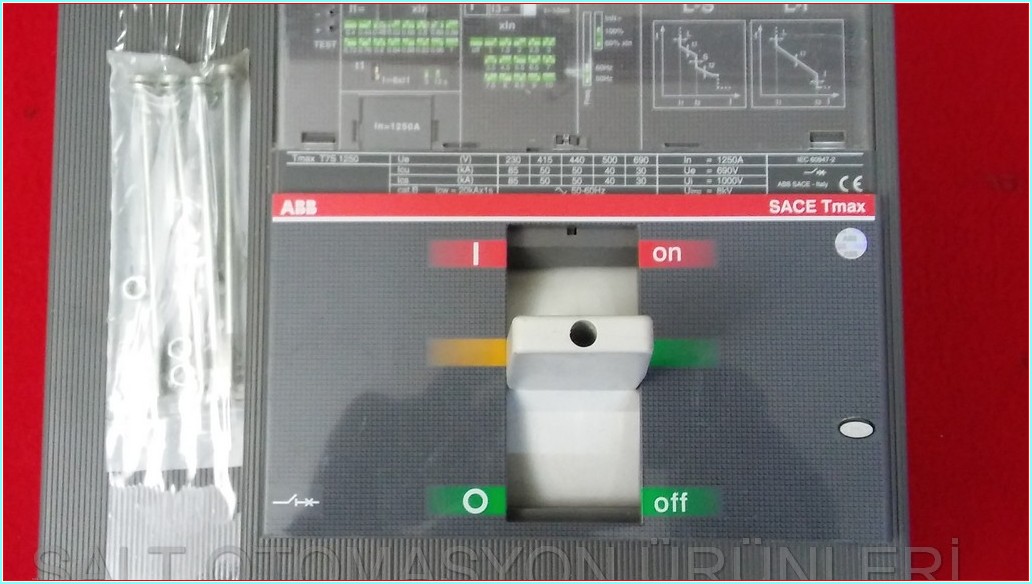 ABB SACE TMAX T7S 1250 1250A 4 KUTUPLU TMŞ