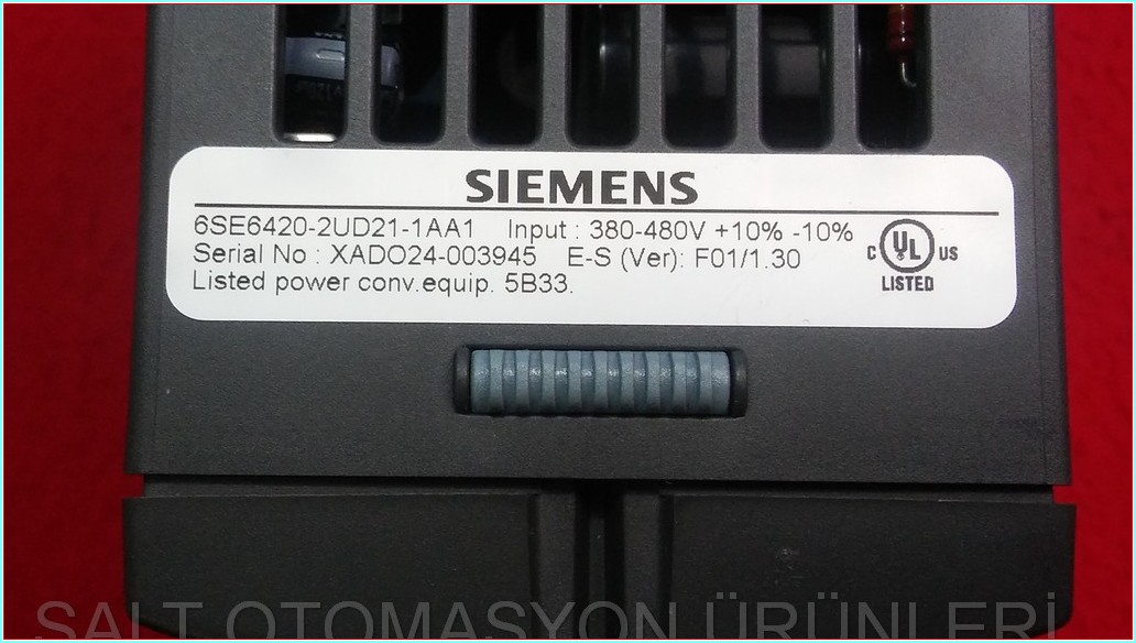 SIEMENS 6SE6420-2UD21-1AA1 MICROMASTER 420 1,1KW INPUT 380V SÜRÜCÜ