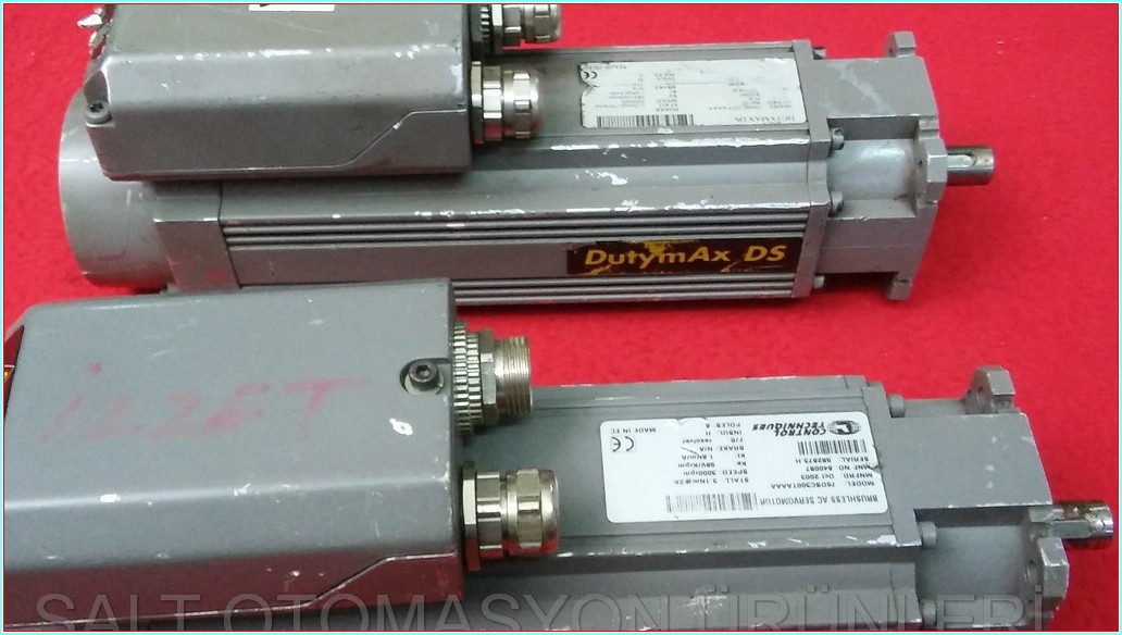 CONTROL TECHNIQUES DUTYMAX DS 75 SPEED:3000RPM 75DSC300TAAAA BRUSHLESS AC SER SERVO MOTOR