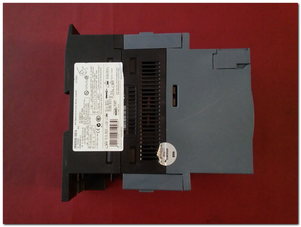 SIEMENS 3RW3036-1BB14 22KW SOFT STARTER 22 KW YUMUŞAK YOL VERME