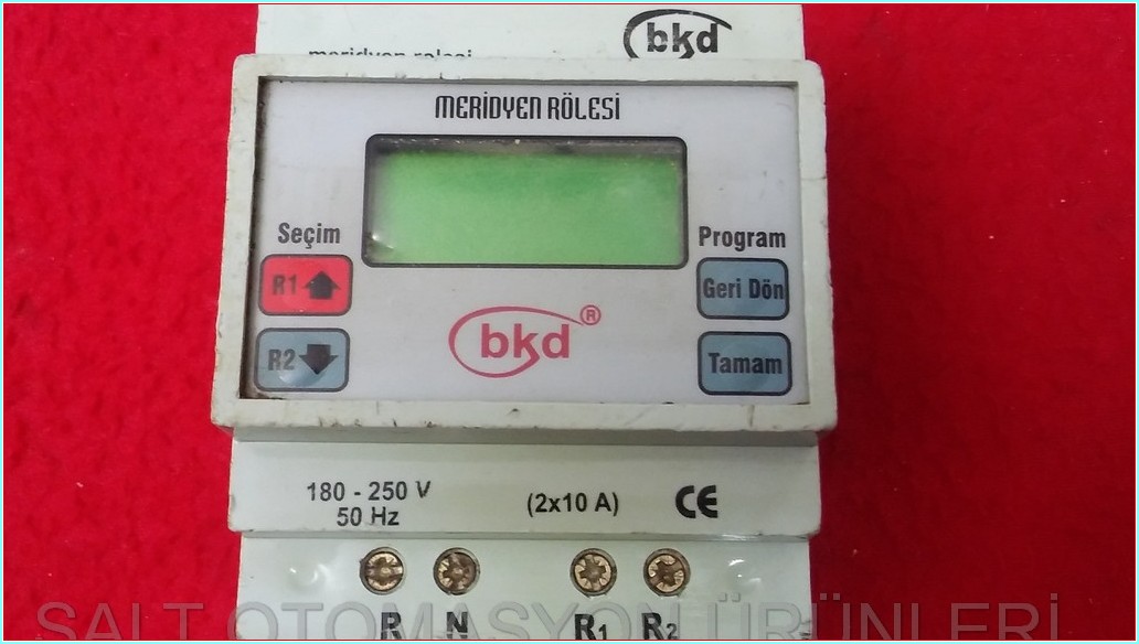 BKD MERİDYEN RÖLESİ ÇOK FONKSİYONLU PROGRAMLI AYDINLATMA ŞALTERİ