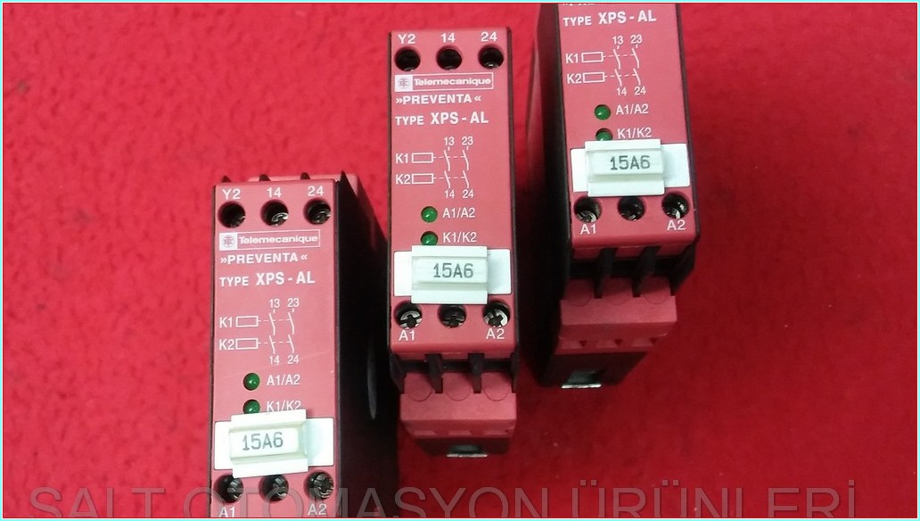 TELEMECANİQUE XPSAL5110 XPS-AL XPS-AL/SerieB EMNİYET RÖLESİ GÜVENLİK RÖLESİ