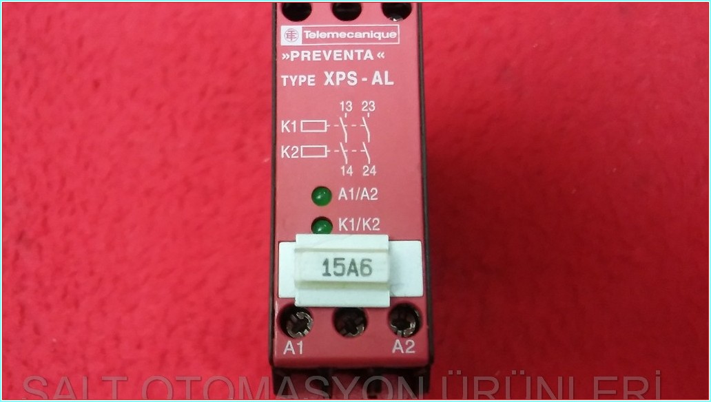 TELEMECANİQUE XPSAL5110 XPS-AL XPS-AL/SerieB EMNİYET RÖLESİ GÜVENLİK RÖLESİ