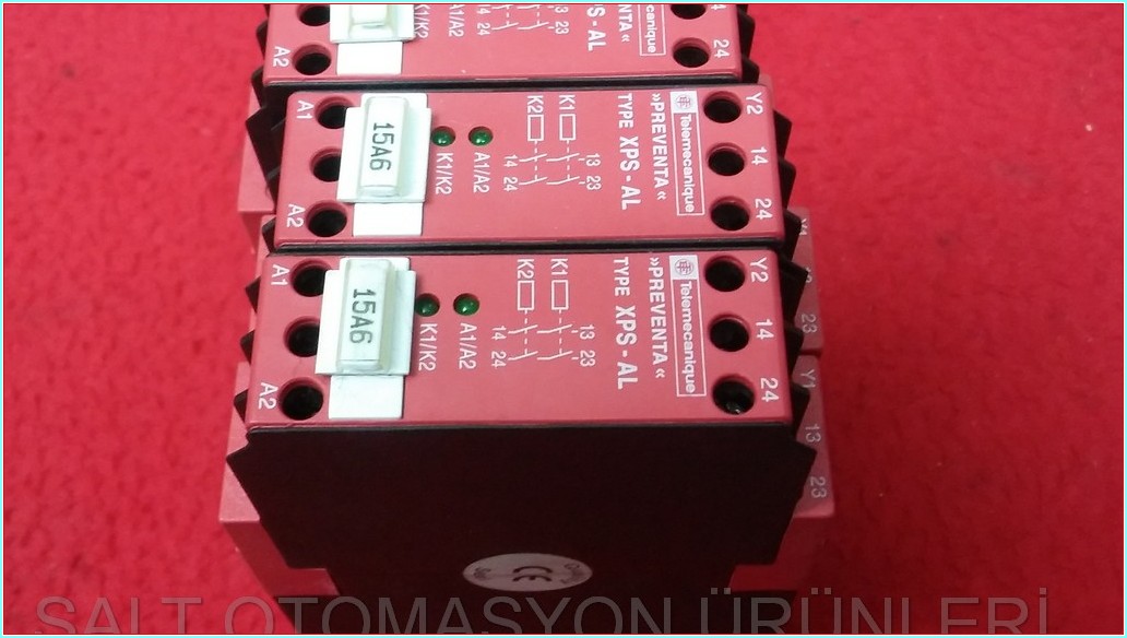 TELEMECANİQUE XPSAL5110 XPS-AL XPS-AL/SerieB EMNİYET RÖLESİ GÜVENLİK RÖLESİ